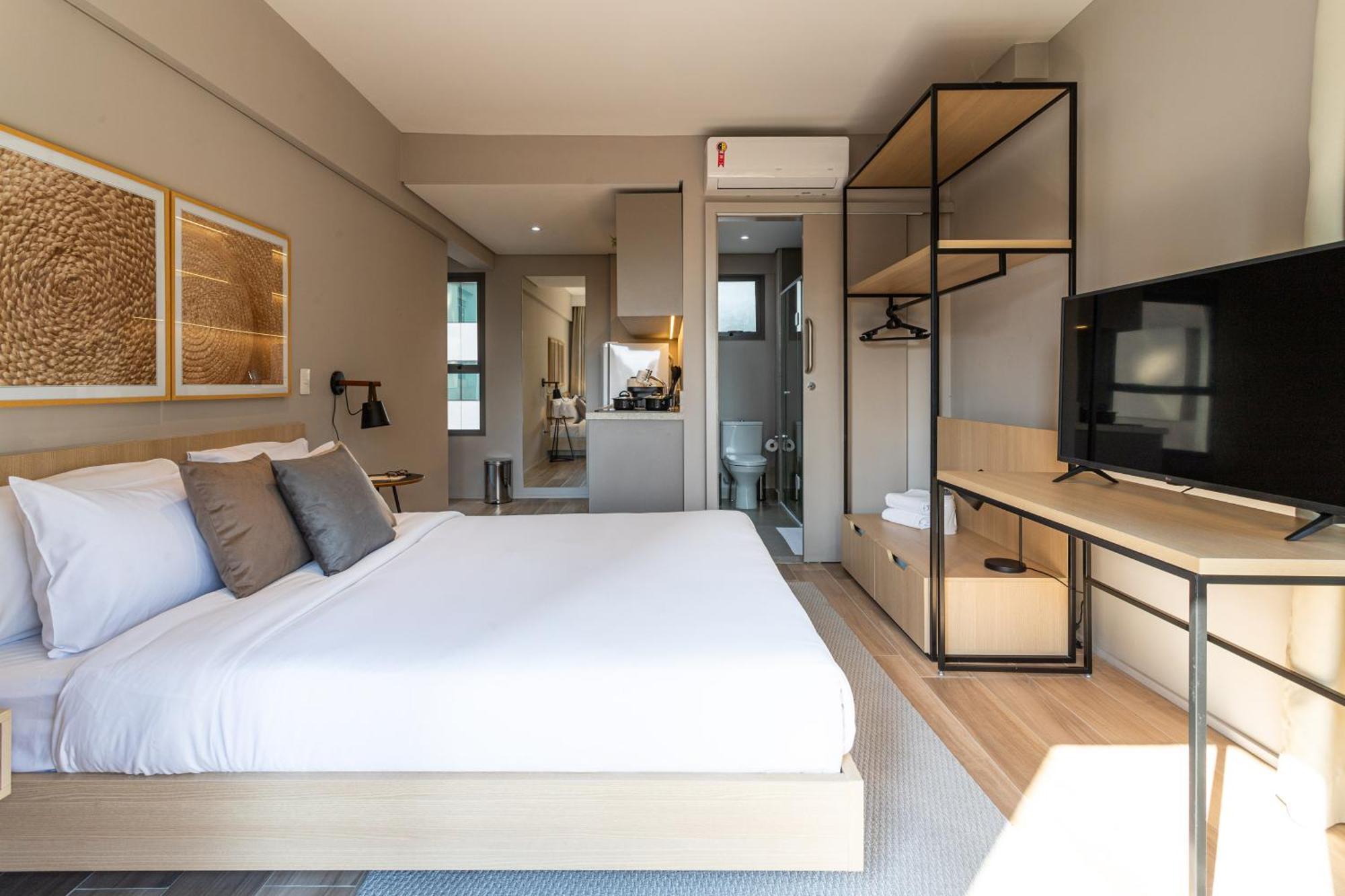 Apartamentos Novos Proximos Ao Masp E A Metros Da Estacao Consolacao E Avenida Paulista - Next Haddock São Paulo Chambre photo