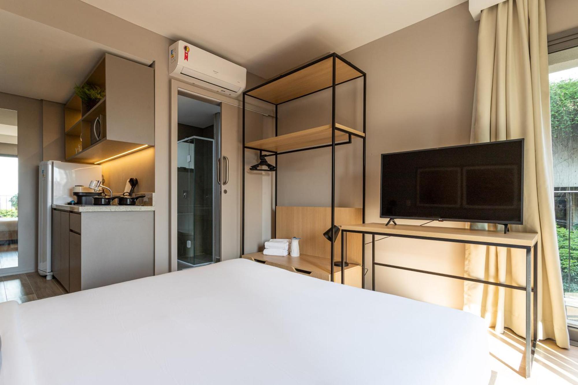 Apartamentos Novos Proximos Ao Masp E A Metros Da Estacao Consolacao E Avenida Paulista - Next Haddock São Paulo Chambre photo